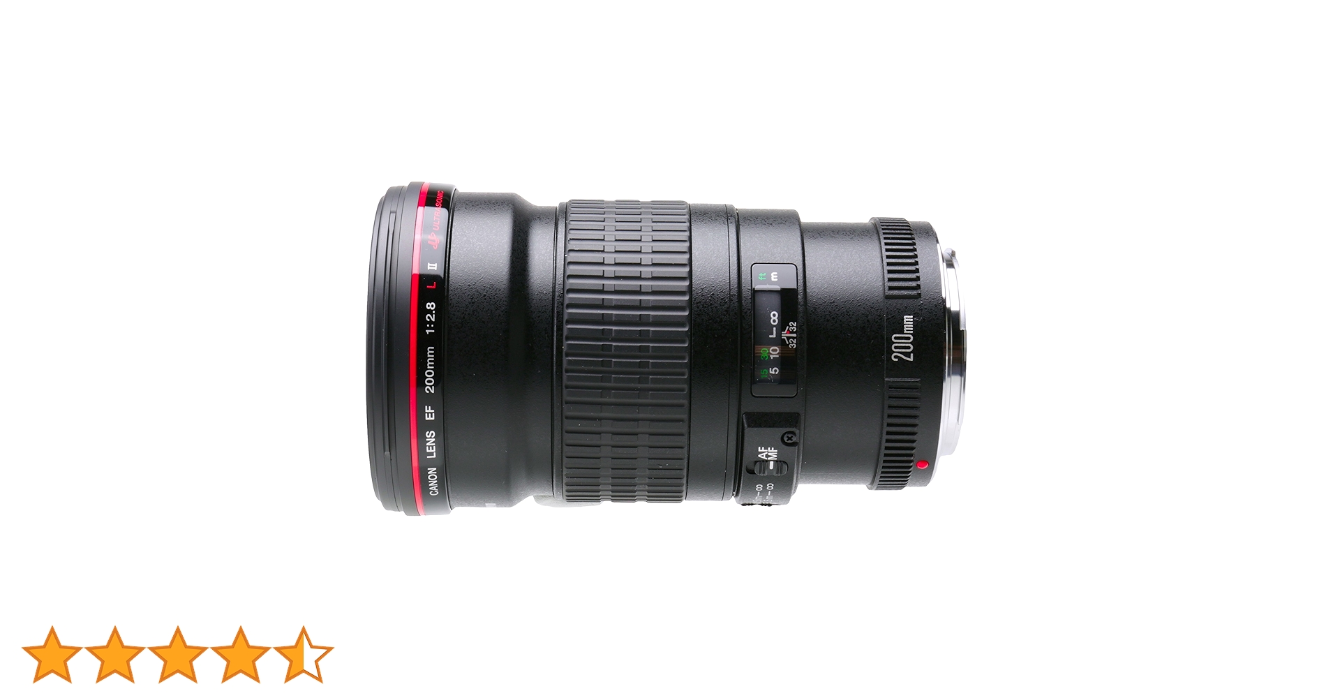 Canon EF 200mm f/2.8L II USM Telephoto Lens for Canon SLR